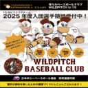 WILDPITCH　U15 2025年度選手募集！