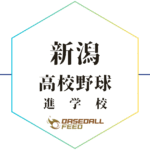 新潟 野球進学校 人気ランキング